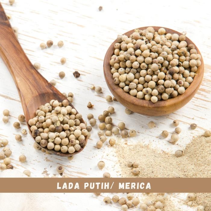 

PREMIUM Lada Putih Butir Merica Putih Biji Kering Kwalitas Super Harga Murah