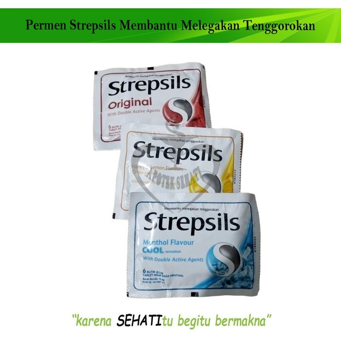 

PREMIUM Strepsils Permen Pelega Tenggorokan Rasa Original Lemon Cool Snacks Candy Food Makanan