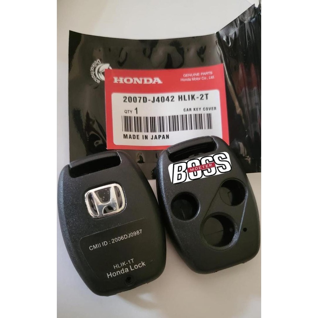 PREMIUM Casing/Cover Kunci Alarm Mobil Honda CRV Jazz Brio Mobilio City Freed