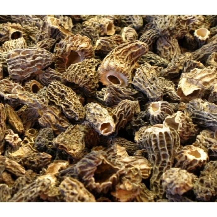 

PREMIUM Dried France Morels Mushroom Cepes Jamur Perancis Kering Morel 25gr