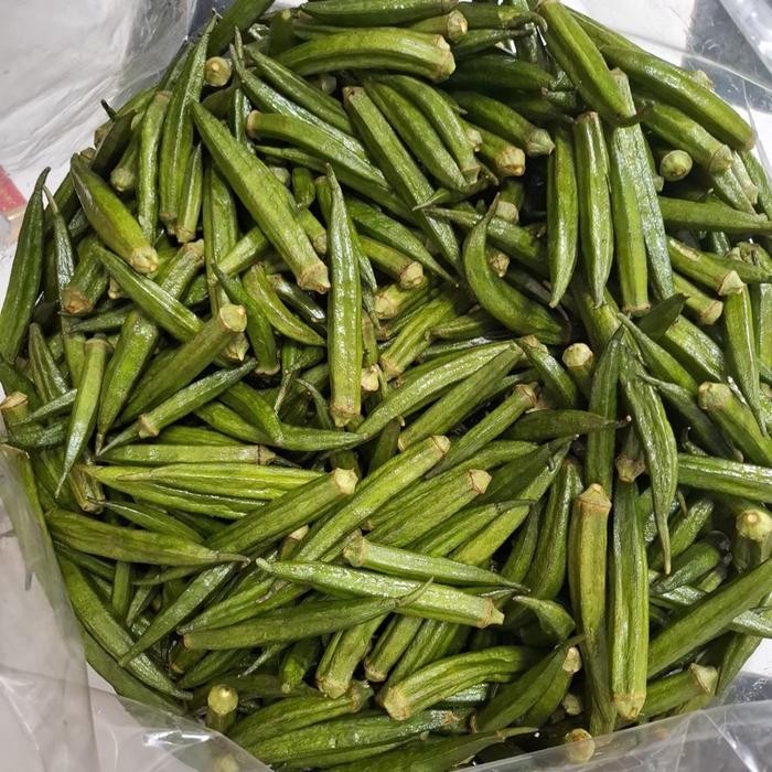 

PREMIUM Keripik okra premium toples 1300 ml dan 800 ml Makanan Kripik buah Sayur Food Kering Snack