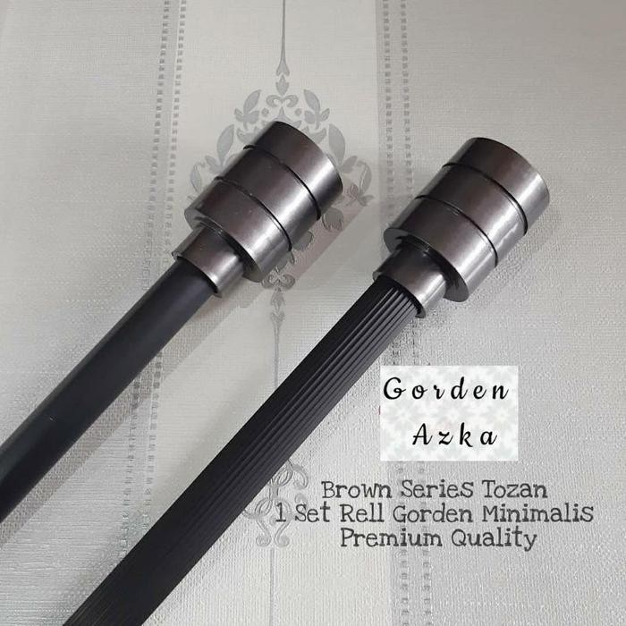 PREMIUM Batang gorden tiang gorden minimalis untuk gorden pintu gorden jendela