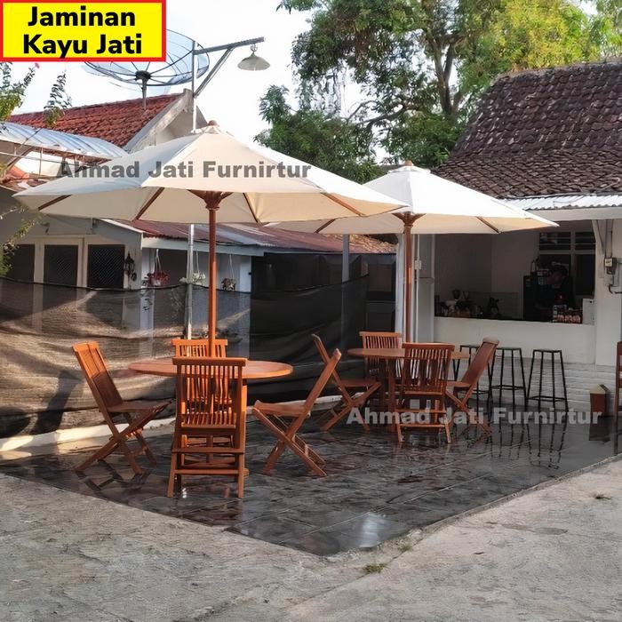 PREMIUM Tenda Meja Payung Cafe Taman dan Hotel Outdoor