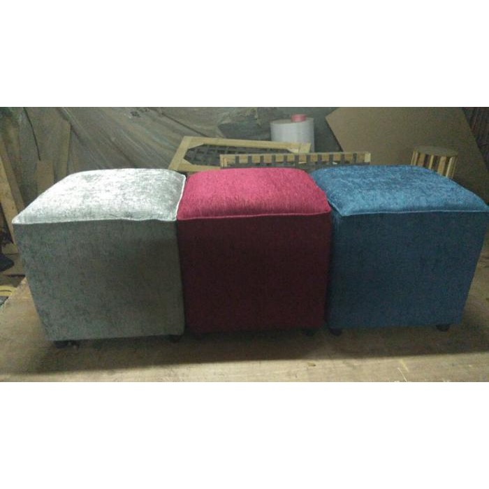 PREMIUM Sofa puff kotak cafe event bench ottoman