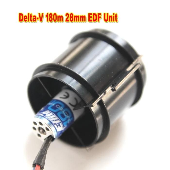 DELTA-V 180m 28mm 5-Blade EDF Unit 10mm 11750KV Brushless Inner Rotor