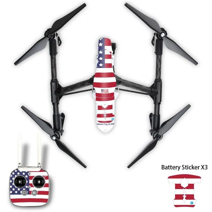 Camouflage Sticker Protective Film for DJI T600 Inspire 1 Combo Drone