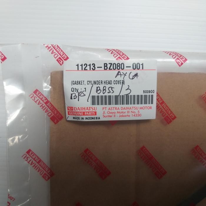 Paking Klep Ayla, Agya 11213-Bz080-001 Original