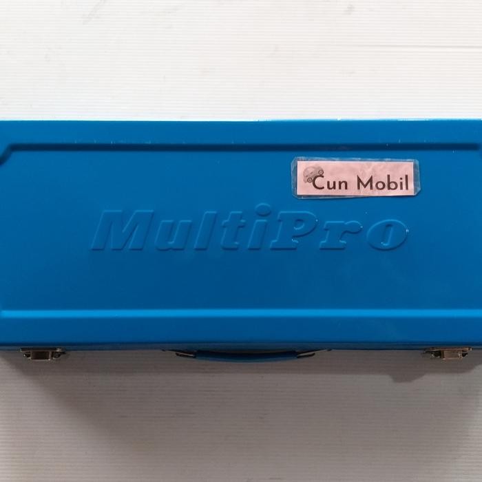 Kunci Sok Set 1/2" 6Pt Isi 24Pc Merk Multi Pro Box Kaleng Good Qualit
