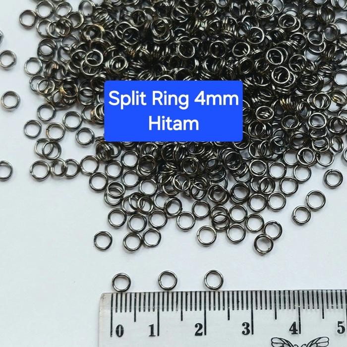 Split Ring - Ring Aksesoris Lure Kerajinan Tangan - 4mm 5mm 6mm 7mm 8m