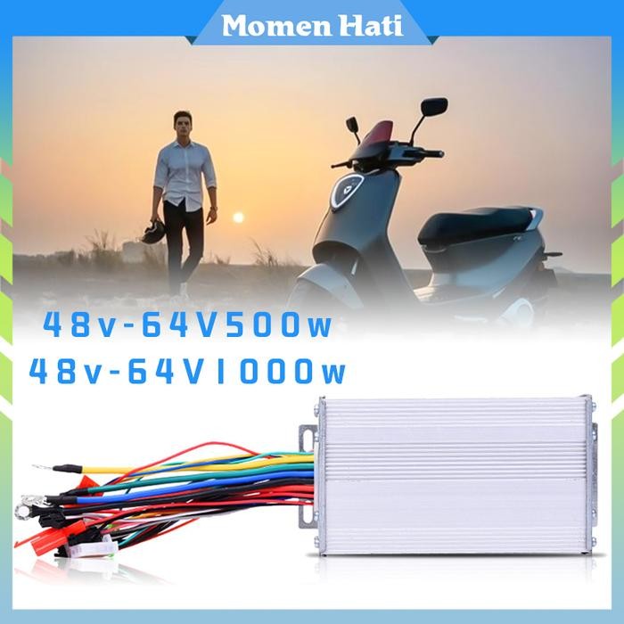 Terlaris 48V 64V 500W 1000W Kontroler Sepeda Listrik Controller Brushless SALE