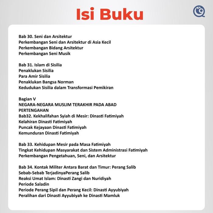 

TERLARIS PENERBIT QAF -BUKU HISTORY OF ARABS - SEJARAH PERADABAN ISLAM [PHILIP K. HITTI] [BONUS