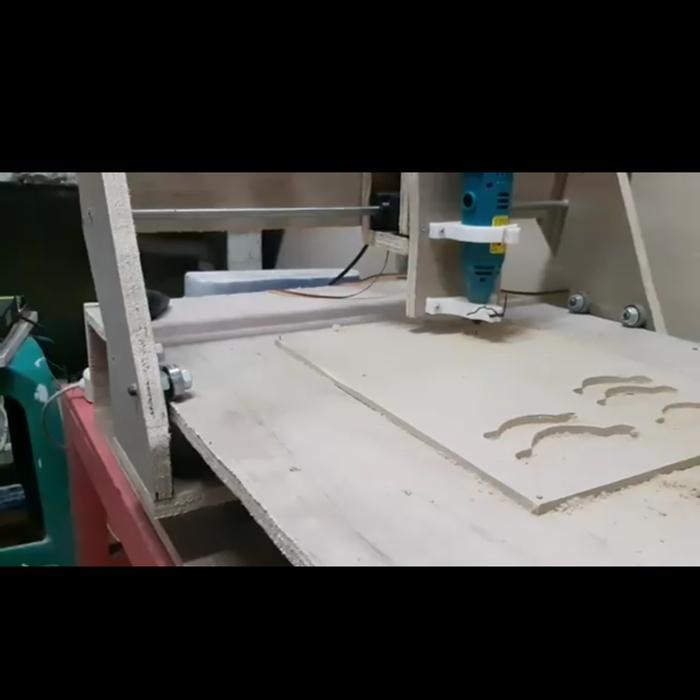 Mesin CNC Router Besar DIY