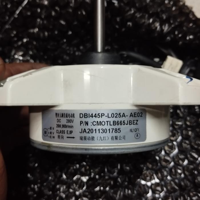 MOTOR FAN AC OUTDOOR SHARP J-TECH INVERTER CMOTLB665AJBEZ DC ORIGINAL