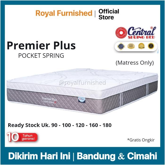 Kasur Central Spring Bed Premier Plus Pocket Spring (mattress only) Bandung