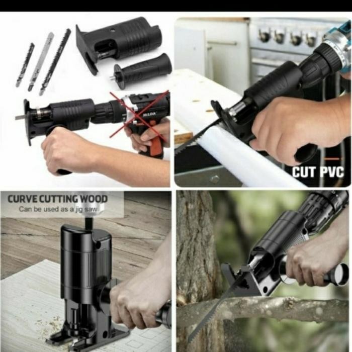 sambungan bor untuk gergaji, adaptor bor gergaji