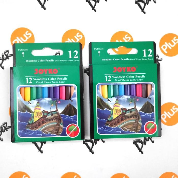 

Pensil 12 Warna Woodless Kecil CP107