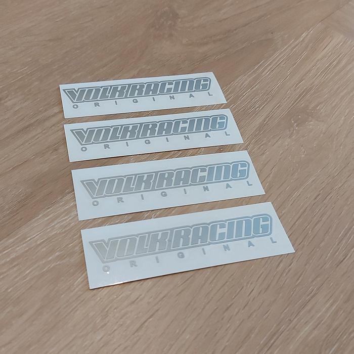 STIKER VELG MOBIL VOLK RACING UNTUK TE37 SAGA