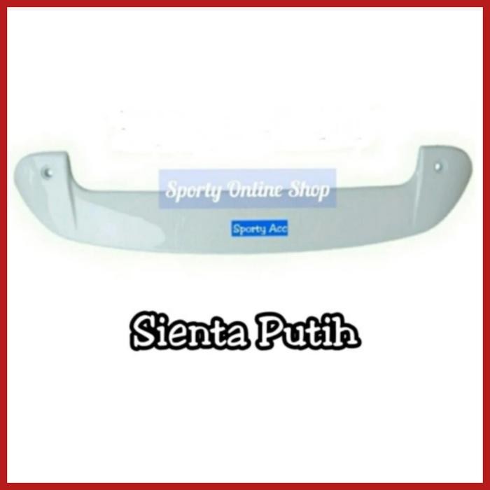 SPOILER SIENTA WITH LAMPU REM