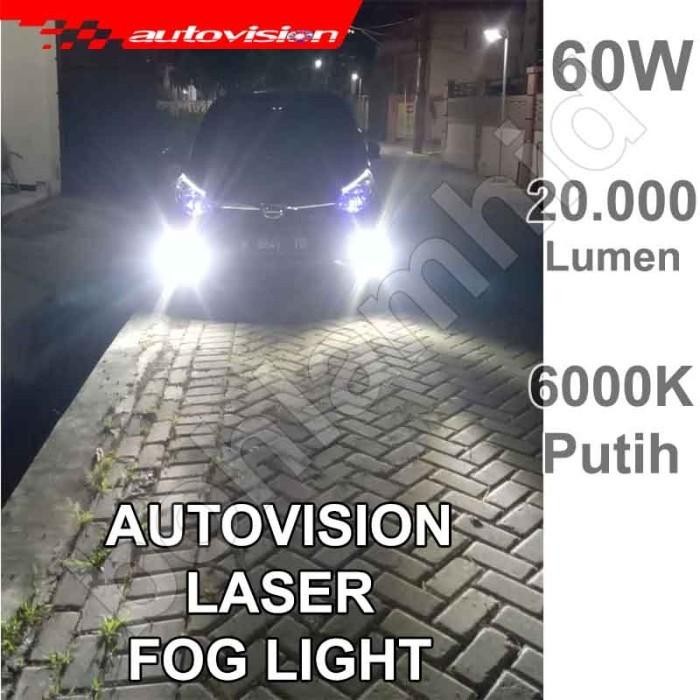 Lampu Laser LED Foglamp H11 H16 Autovision Laser Fog Light Lampu Kabut