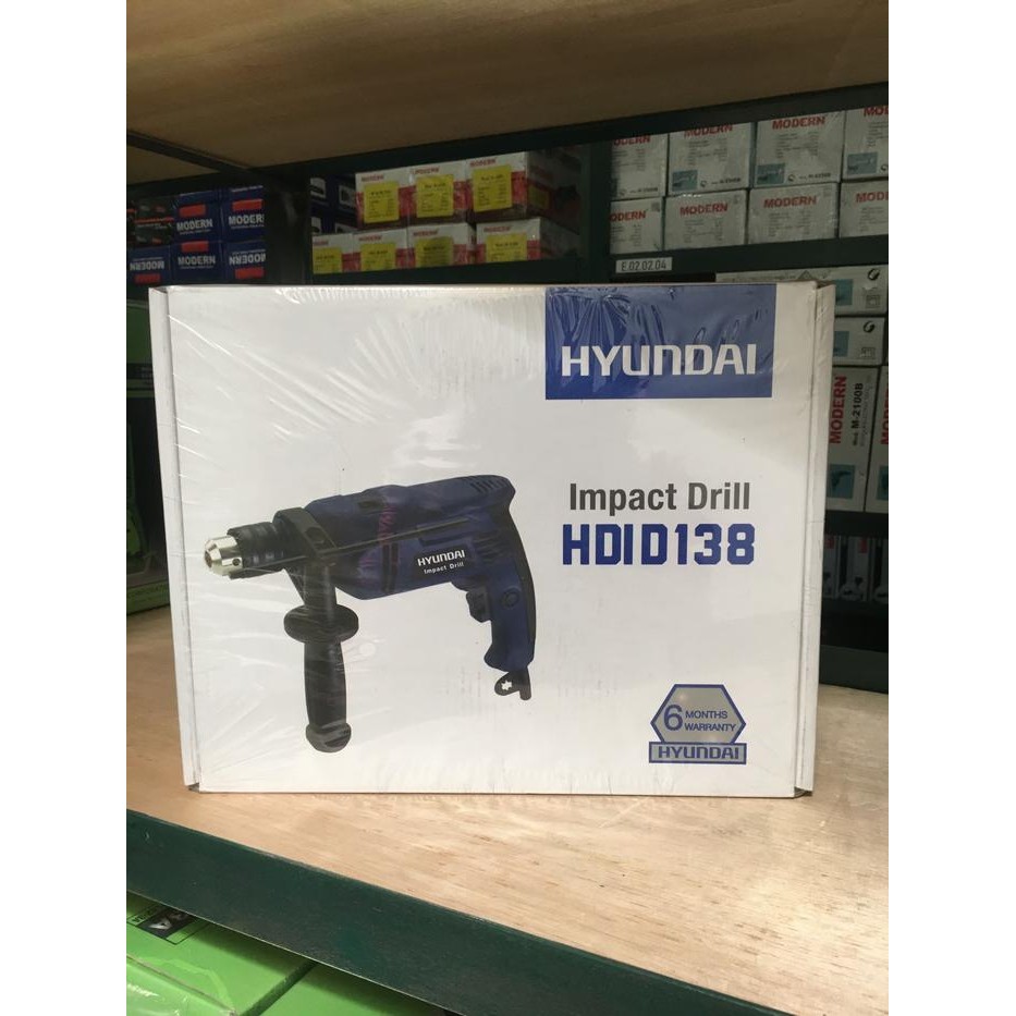 Mesin Bor Impact Drill Hdid 138 Hyundai