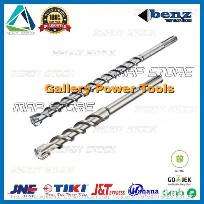 Sds Max 4-Edge 30Mm X 370Mm - Mata Bor Beton Sds Max Benz Werkz