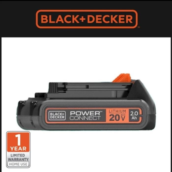 Battery Baterai Cordless Bor Black Decker 20V 2Ah Bdchd18K Stc1820Epcf