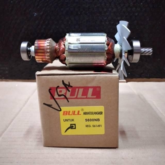 Bull Armature Angker 5600Nb Untuk Mesin Circular Saw Makita 5600 Nb