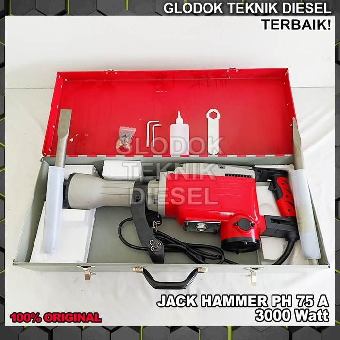 JACK HAMMER MESIN BOBOK DRILL BETON ASPAL BATU MESIN BOBOK RSK PH 65