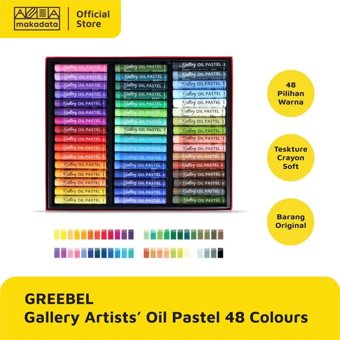 

Crayon Oil Pastel Greebel Artist 48 Warna Murah