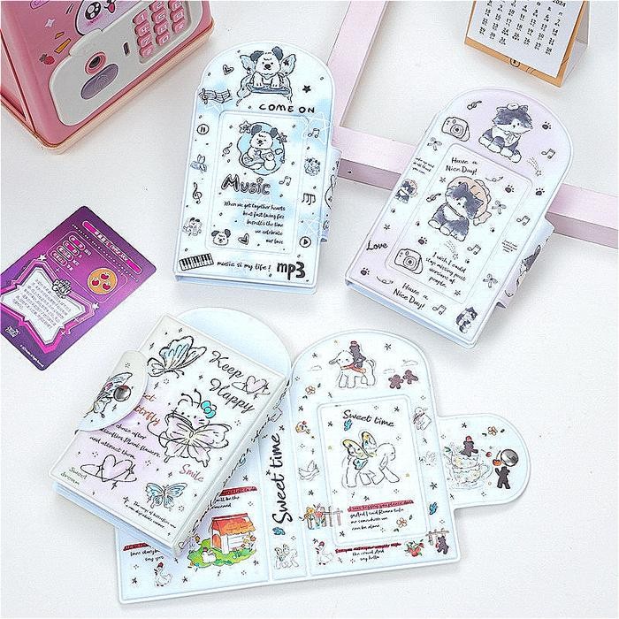 

SALE PROMO WINTER KITTEN 3INCH/2R PHOTO ALBUM PP PHOTOCARD SLEEVS IDOL POLAROID STORAGE CARD LOMO