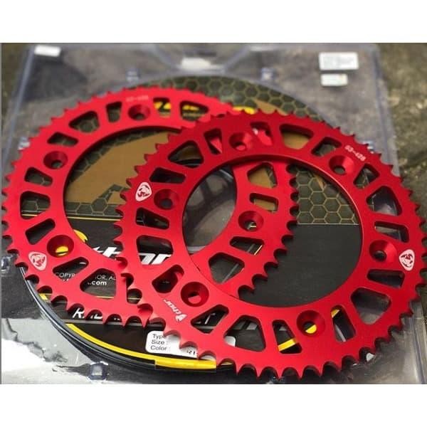 Gear Belakang Honda Crf 150 L Bahan Alloy Merek Thor Ukuran 428