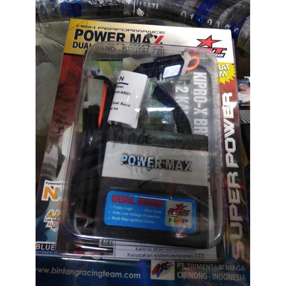 Cdi Brt Racing Powermax Dualband Tr Honda Blade 110 Cc Absolute Revo