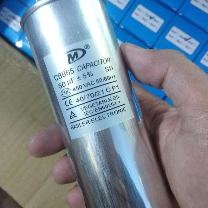 Kapasitor 450VAC 50uf Capacitor CBB65