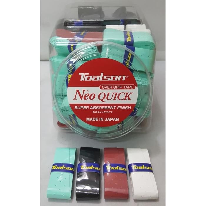 Grip Badminton / Tenis Karet / PU - TOALSON Neo Quick