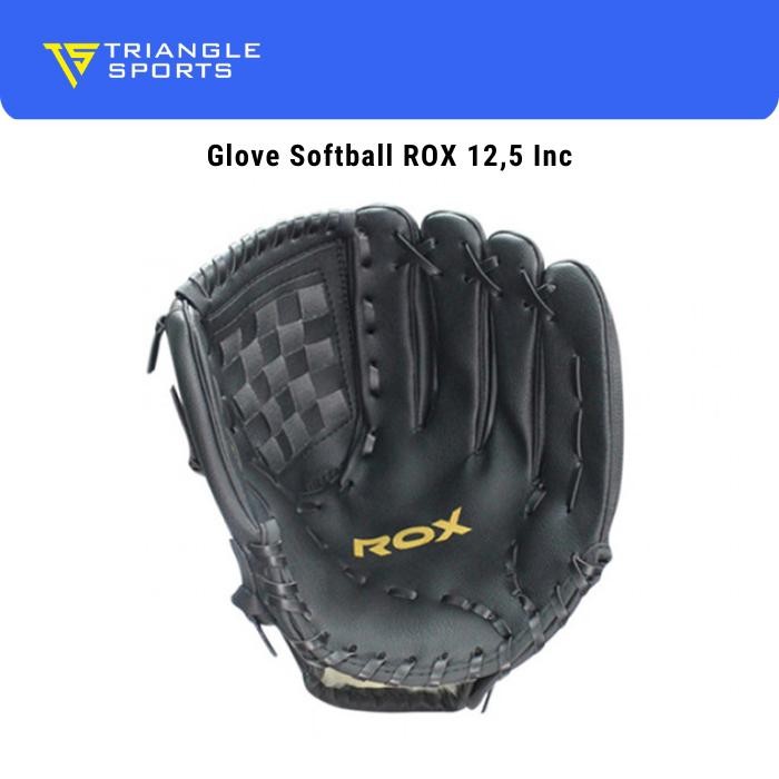 Glove Softball Rox 12,5 Inc Baseball Sarung Tangan Softball