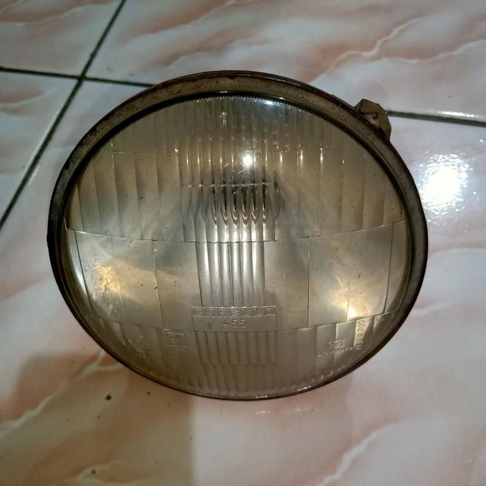 Headlamp Head Lamp Lampu Depan Utama Jauh Fiat 132 Gls Carello Italy