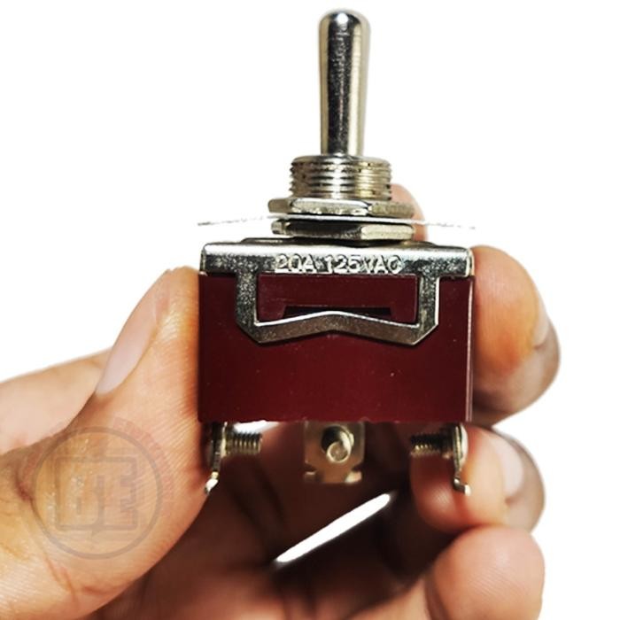 Toggle Switch Saklar Togel Swit Togel 3 Kaki Pin ON OFF ON