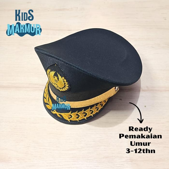 BRG BARU Topi masinis anak topi masinis kereta api anak topi masinis