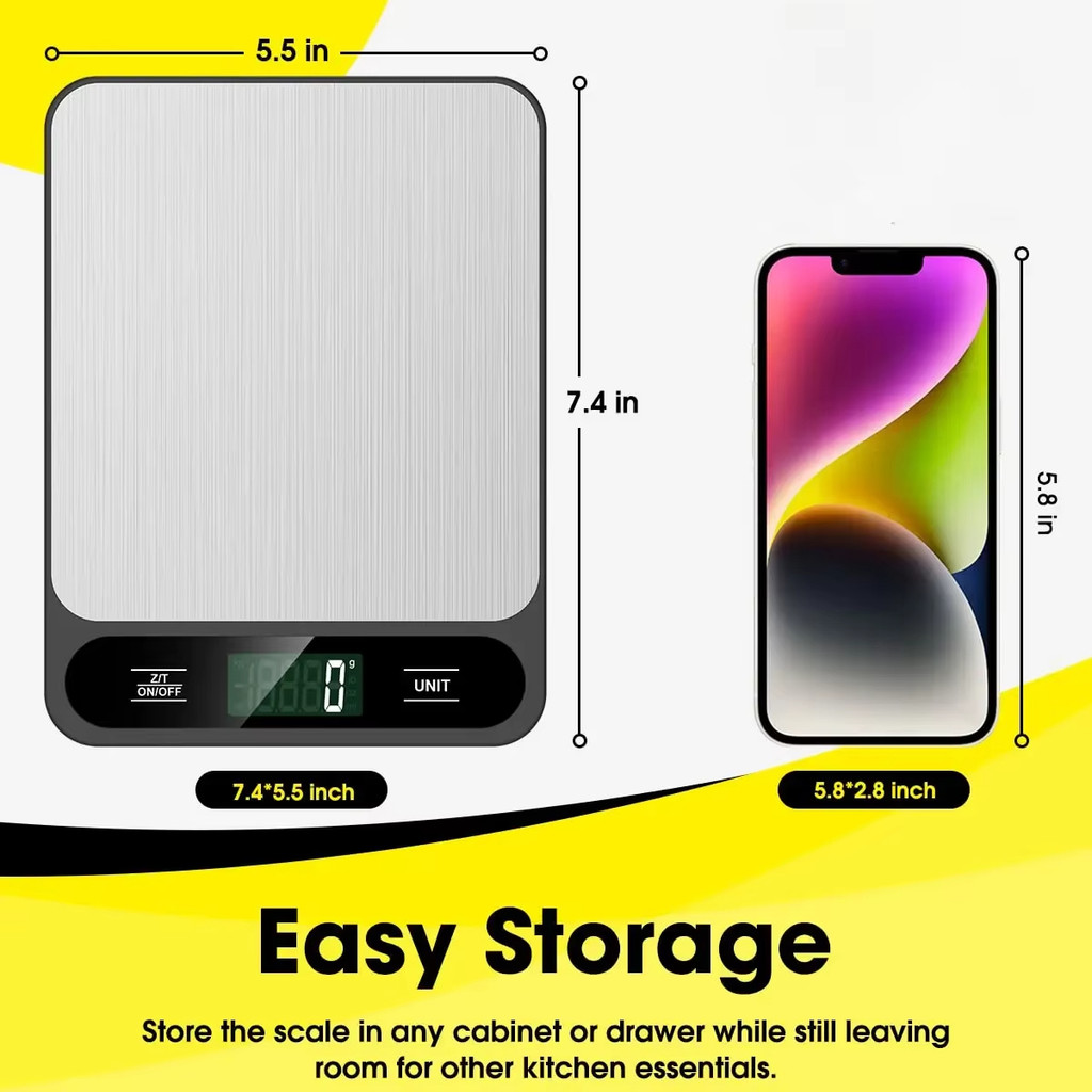 Kitchen Scale Electronic Scale Baking Food Gram Measuring Scale Kitchen Electronic Scale Food