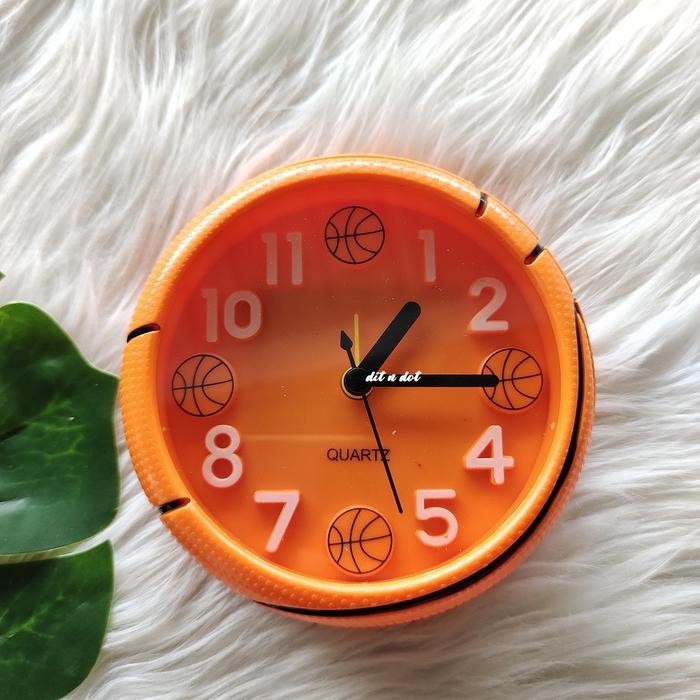 Jam Motif Bola Anak Lucu Jam Meja Karakter Bola Jam Meja