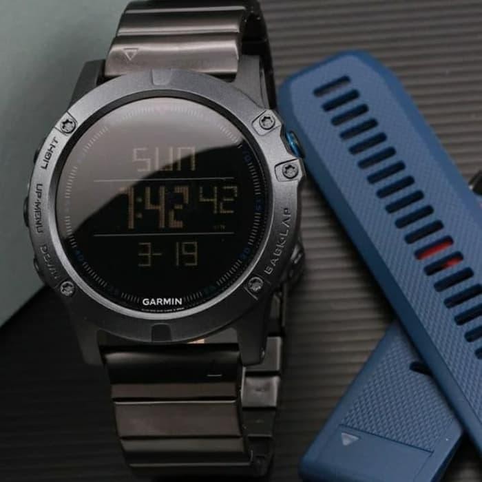 JAM TANGAN PRIA GARMIN HC-2838 + BOX EKSLUSIVE + BATERAI CADANGAN