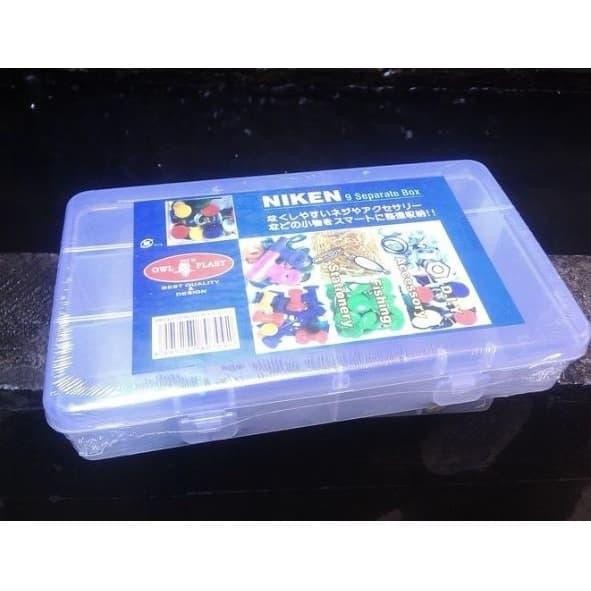NIKEN 9 SEPARATE BOX NSB324 OWL / KOTAK PERKAKAS 9 SEKAT