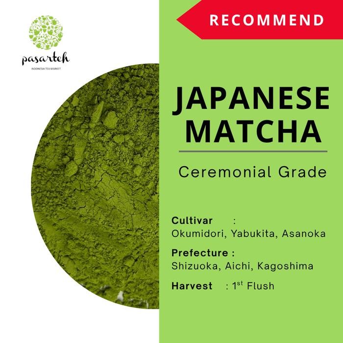 

[ pasarteh ] Matcha Ceremonial Grade Japanese Matcha Ceremonial Matcha Powder
