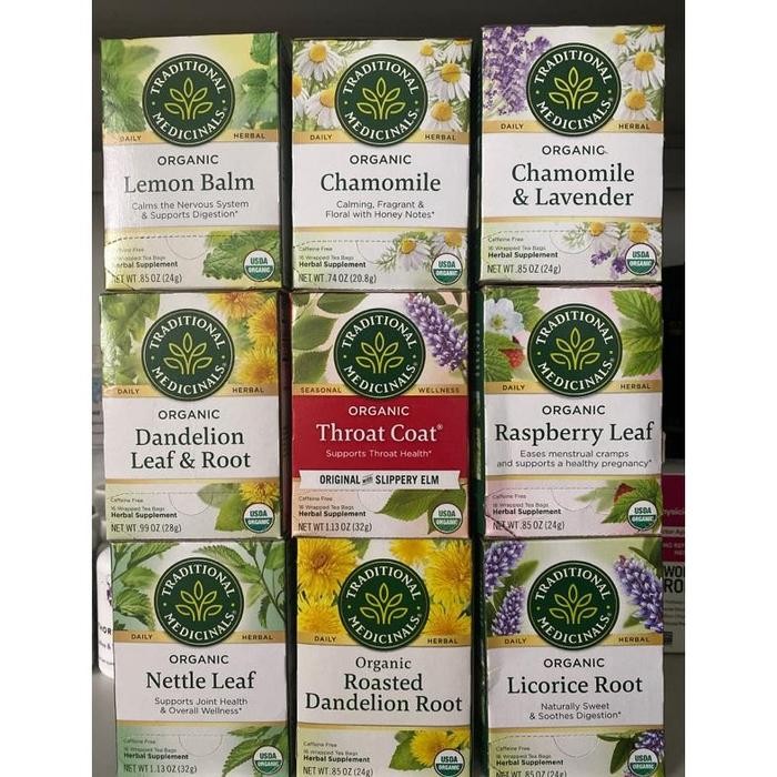 

Traditional Medicinals Organic Nettle Dandelion Root Raspberry Leaf