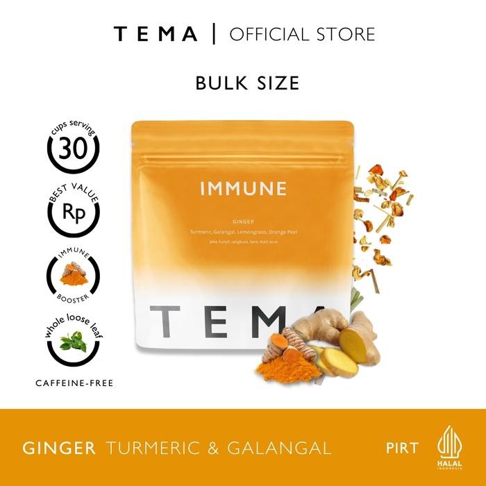 

TEMA Tea Loose Leaf Large Pouch - Immune / Ginger Turmeric Galangal