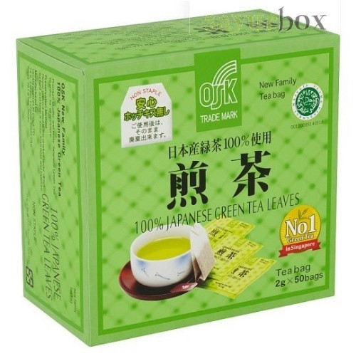

Osk Ocha Jepang Green Tea Isi 50 Sachet X 2 Gram Sayurbox