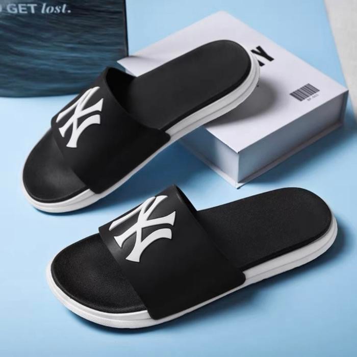 AdibaShoes_Sandal / Sendal Flat Karet Jelly Impor Laki Laki Unisex N&Y