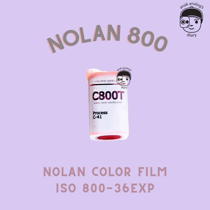 Nolan 800 Roll Film 135Mm Iso 800 Color Film 36Exp