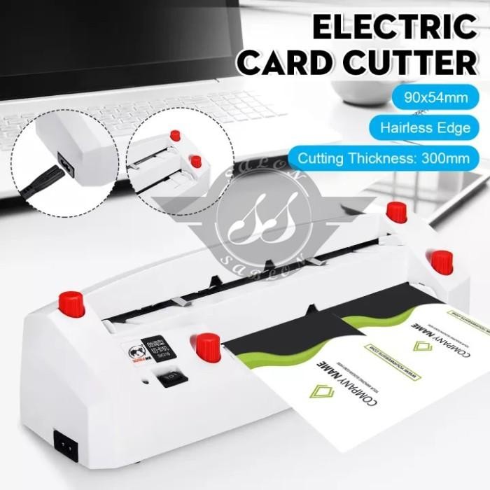 

MESIN PEMOTONG KARTU NAMA / ALAT PEMOTONG / ELECTRIC CARD CUTTER