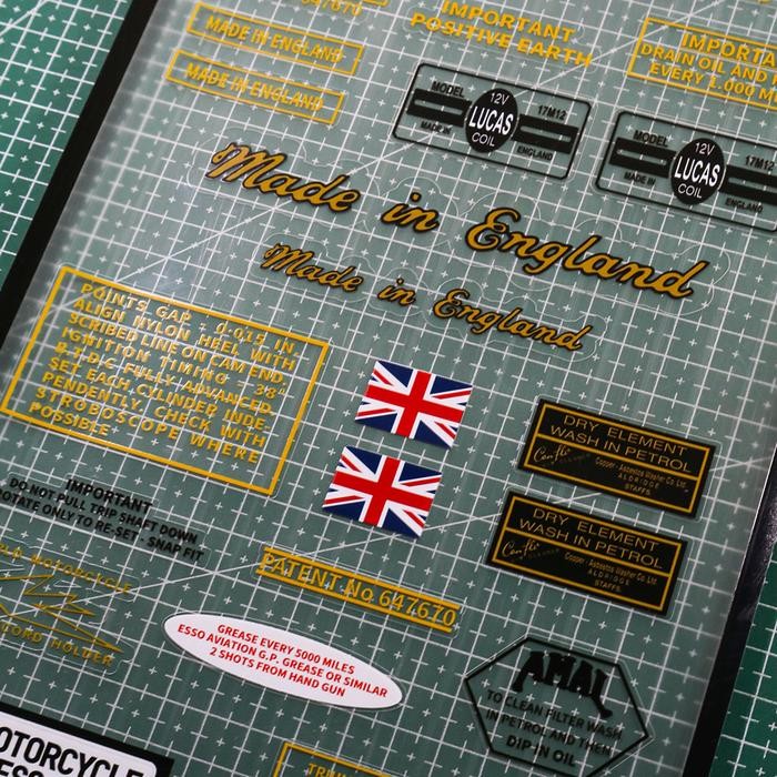 Sticker Detail/Stiker detail/Warning Sticker/TRUMPH/TRIUMPH BONEVILLE